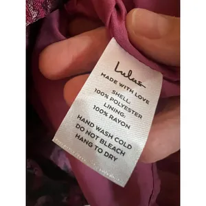 Lulus Mini Dress Womens Small Magenta Floral Jacquard Cocktail Party Bodycon‎ thumbnail 6