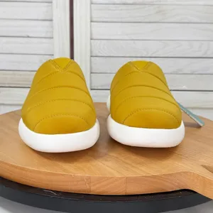 TOMS Alpargata Mallow Puffer Mules Shoes Mustard Yellow 9.5‎ thumbnail 2