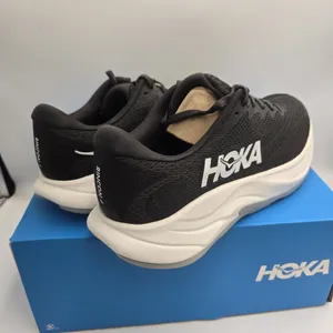 HOKA One One Rincon 4 Running Shoes Women’s 9 B Black White Sneakers 1155131 NEW thumbnail 10