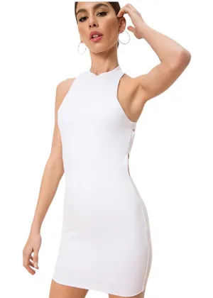 Revolve- Superdown Annamarie Halter Mini Dress Size S Nwt!! thumbnail 1