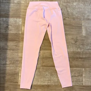 Women’s Pink Work Out Leggings Size M thumbnail 2