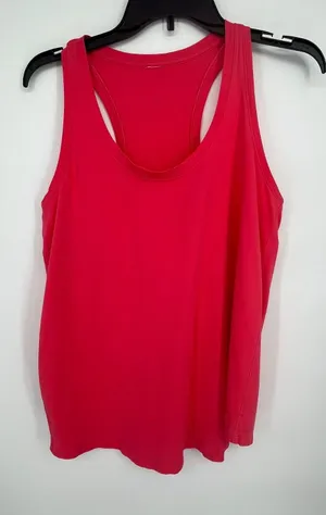 Lululemon Racerback Tank Top Women 6 Hot‎ Pink Raspberry Workout Yoga Barbiecore thumbnail 1