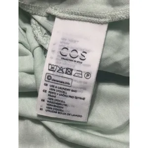 COS Mint Green Lyocell Relaxed Midi Maxi Dress Womens Size Small 0291619-3‎ thumbnail 6