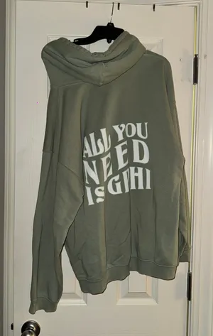 Gamma phi beta sweatshirt Green Size L thumbnail 1