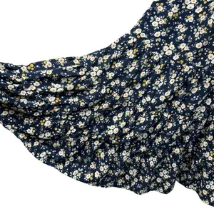 Altar’d State Large Midi Dress Floral V-Neck Tie Back Tiered Adjustable Straps thumbnail 3