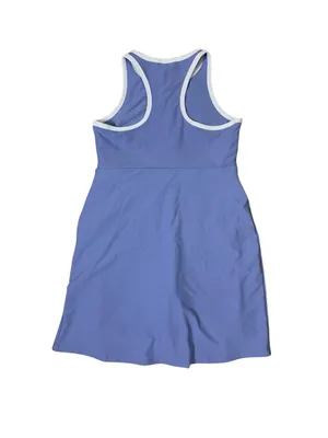 Sage Collective Blue Athletic Tennis Dress Built In Shorts Zip Front M thumbnail 4