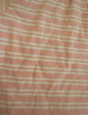 CRAZY HORSE Light pink stripe t shirt thumbnail 7