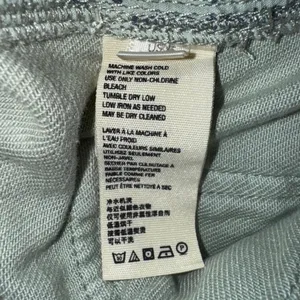 Free People We The Free Paloma Slouchy Belted Pants Size 25 Sage Green High Rise thumbnail 4