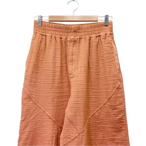 Free People Movement Flipside Textured Pants Sedona Sunrise Size Small Beachy thumbnail 8