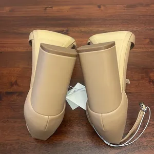 A new day Shelly Heels with Memory Foam Insole tan strappy shoe New thumbnail 2