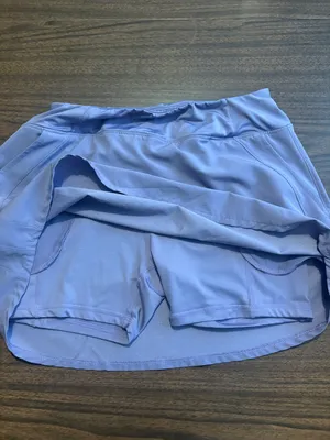 Spyder Medium Lavender Active Skirt with Built In Shorts Skort thumbnail 3