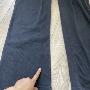 Vintage Nike Sweatpants low rise bootcut 31.5" womens Blue medium loungewear y2k thumbnail 6