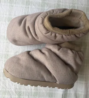 UGG Spaceslider Padded Slip-On Loungewear Slippers in Light Taupe thumbnail 1
