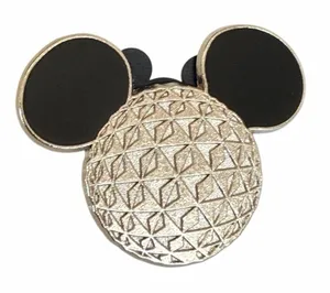 Disney WDW Spaceship Earth Mickey Icon Trading Pin thumbnail 1