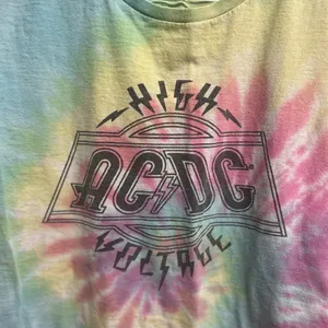 AC/DC Tie-Dye High Voltage Tee thumbnail 1
