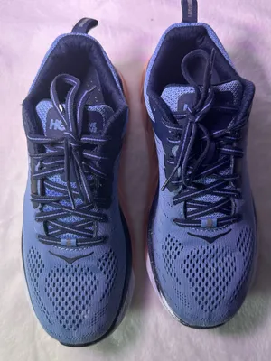 Hoka Arahi 3 Blue Navy Pink Women's Running Shoe thumbnail 4