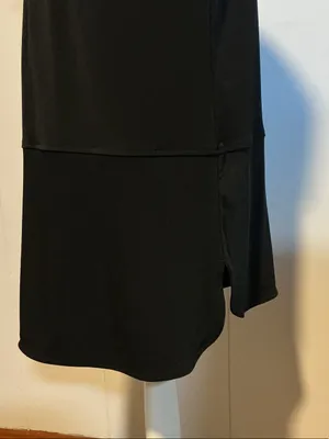 Lauren Ralph Lauren Black Long Sleeve Keyhole Tunic Dress thumbnail 3
