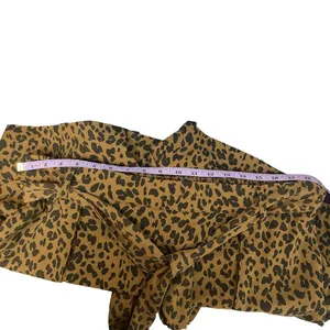 A New Day Cheetah Print Women's High Waisted Shorts w/ Tie Size XXL Pockets thumbnail 9