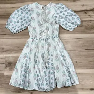 Christian Lacroix Floral Lace Up Dress Women’s Small thumbnail 4