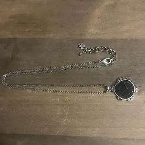 Lucky Brand Black Druzy Stone Pendant Necklace thumbnail 5
