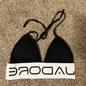 Set Tape Leggings Tape Bra High Waisted Casual Fit Sport Bra Bustier High Rise thumbnail 6