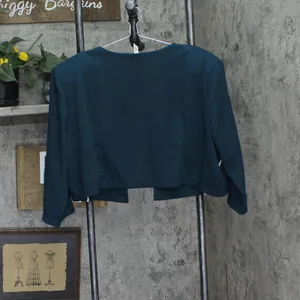 NWT Ny Collection Womens Plus Size 3/4 Sleeve Jacket and Dress Mallard Green 16W thumbnail 8