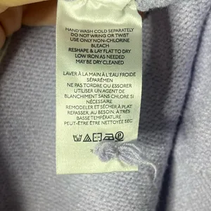 Maeve Anthropologie Lilac Crystal Mock Neck Tunic Sweater Stretch Knit thumbnail 10