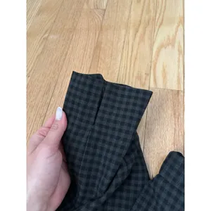 Zara Woman Plaid Skinny Pants XS Black Gray Check Ankle Trousers Office Career thumbnail 6