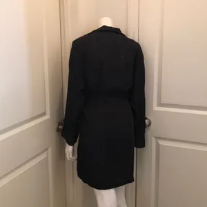 Victoria's Secret Medium Black Sheer Sexy Vintage Robe thumbnail 5