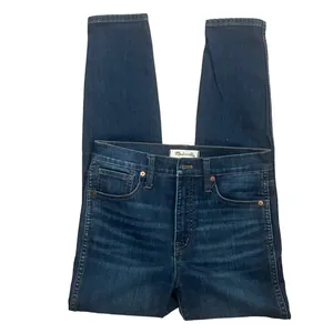 Madwell Jeans Women Blue Skinny‎ Leg Zipper/Button Closure 5 Pocket Denim thumbnail 9
