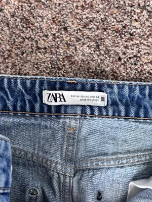 ZARA Denim Skirt Mini thumbnail 3
