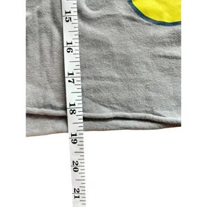 Disney Women's Light Gray Mickey Mouse Crop top thumbnail 5