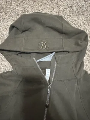 Lululemon Scuba Full-Zip Hoodie Green thumbnail 2