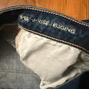 American Eagle Outfitters Dark Blue Skinny Jeggins thumbnail 5