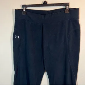Under Armour Women’s Black‎ Fleece Sweatpants Medium Base Layer thumbnail 2