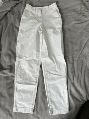 Aritzia Babaton White Jeans thumbnail 1