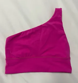 Pink Lululemon Asymmetrical Top thumbnail 1
