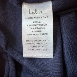 LULUS So Stunning Metallic Jacquard Puff Sleeve Mini Dress – Size M thumbnail 15