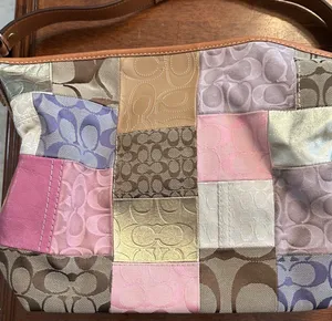 Coach Multicolor Patchwork Shoulder Bag thumbnail 3