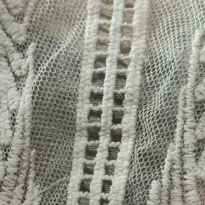 Sugar Rain Crochet Yoke Boho Blouse Cream Size Medium thumbnail 6