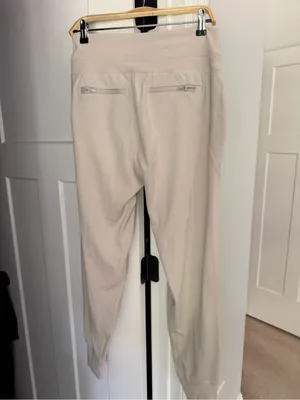 Athleta Venice High Rise tan tall joggers Abalone pants thumbnail 6