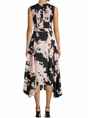 Calvin Klein Floral Midi Dress thumbnail 4