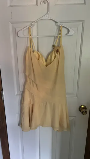 Oh Polly Dress Mini Yellow thumbnail 3