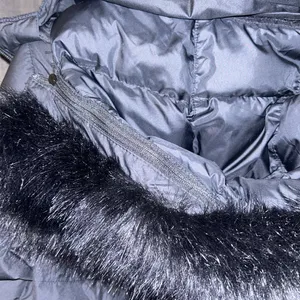 Columbia Women's Puffer Removable Hoodie Faux Fur Trim Zipper X-Small thumbnail 8