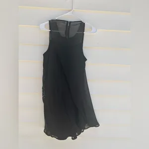 Chelsea & Violet Black Sequin Halter Mini Dress thumbnail 7
