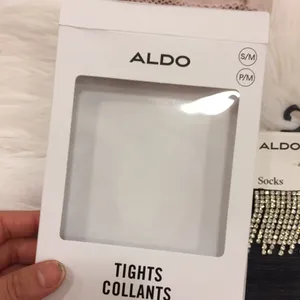 Aldo rhinestone fishnet stockings. S/M thumbnail 4