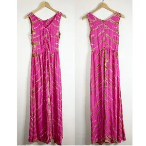 Young Fabulous & Broke Boho Pink Printed Maxi Dress thumbnail 2