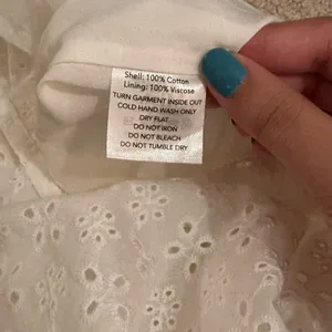 Tiger Mist White Eyelet Halter Mini Dress thumbnail 6