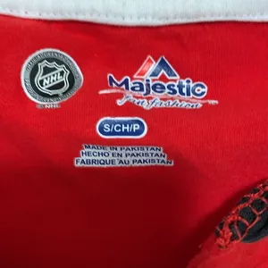 Majestic NHL Chicago Blackhawks women Indian hockey long sleeve shirt sz SMALL thumbnail 3