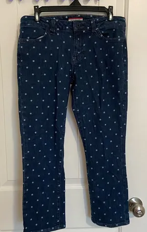 NWOT | Tommy Hilfiger women’s polka dotted jeans — size‎ 4 thumbnail 1